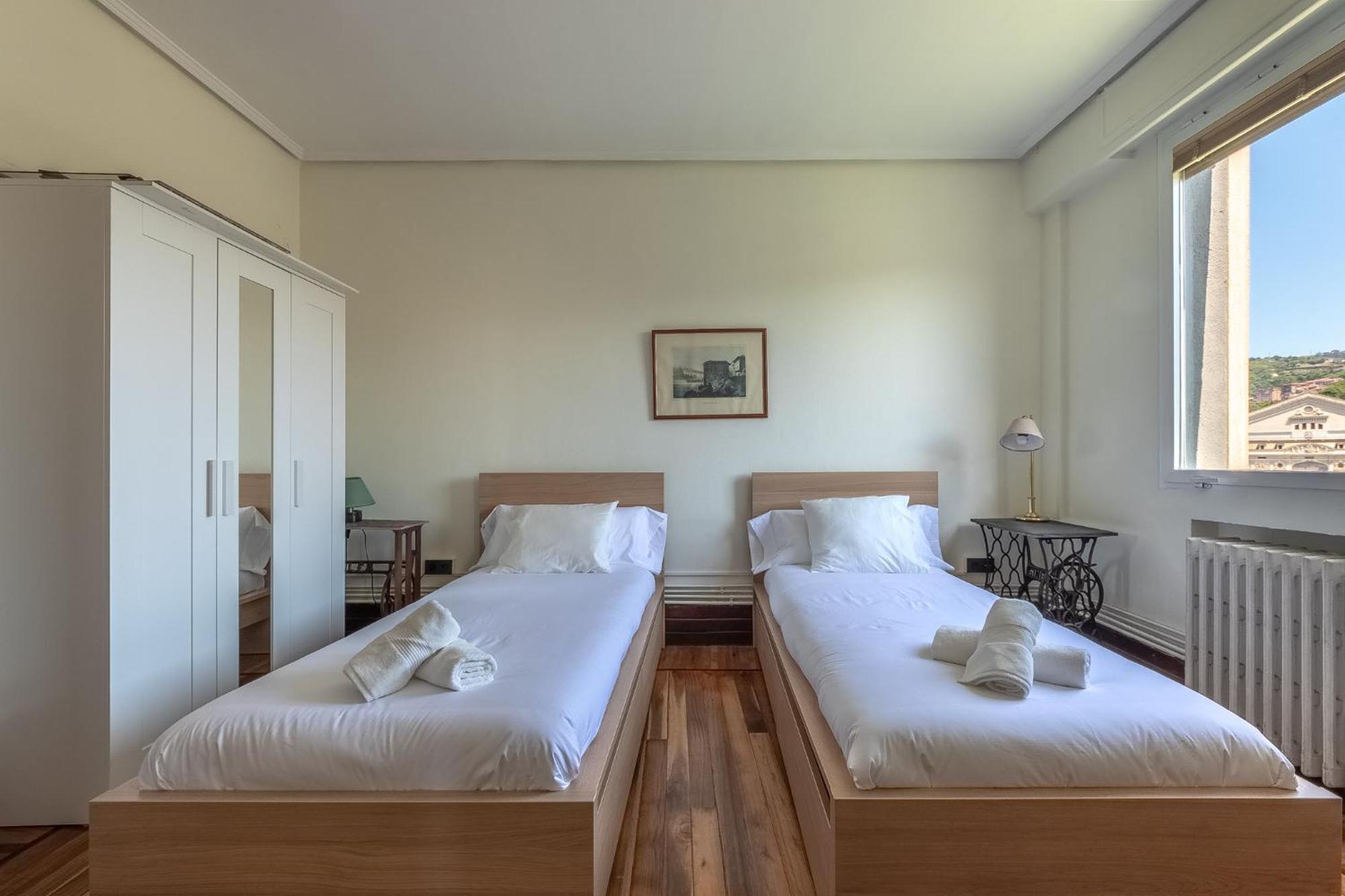 Apartamento Con Vistas A La Ria Bilbau Exterior foto
